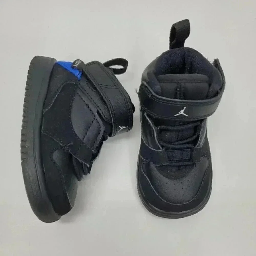 Nike Air Jordan Fadeaway 23 Black & Blue Childs Size 4C
